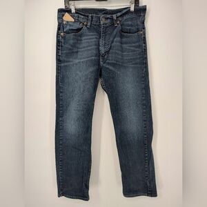 Levi's Men's Dark Blue Straight Jeans Size 32x30